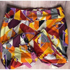 Zombie Cats Leggings Lularoe TC2 Halloween Kitty Halloween Cosplay sz 18 plus